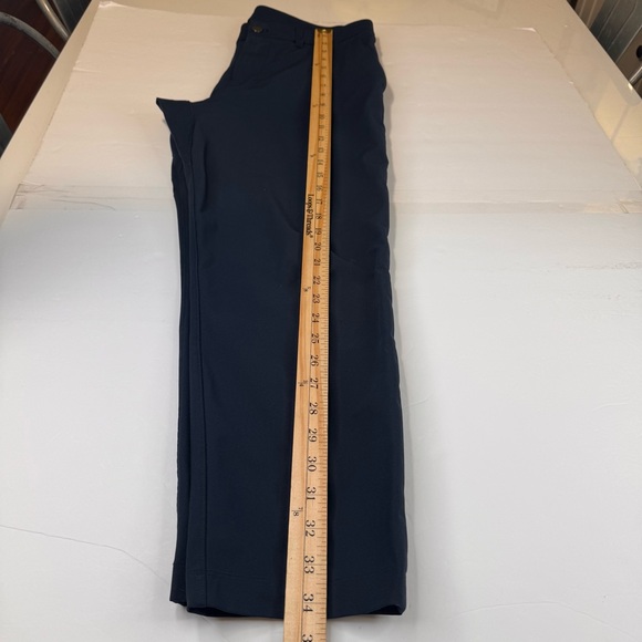 Lululemon Warpstreme Slim Fit Pants Size 31x26 Black Stretch Golf Performance - Picture 11 of 15
